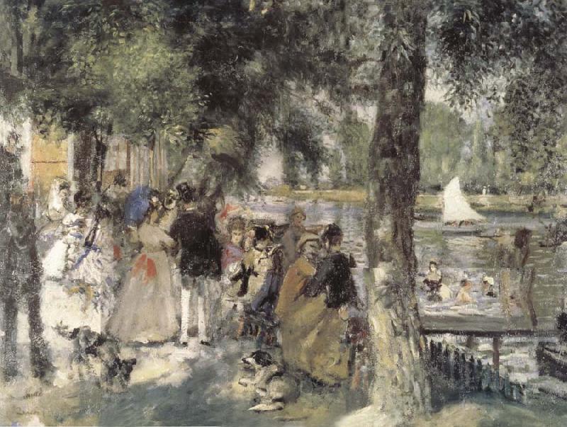 Pierre Auguste Renoir Bath in the Seine River Germany oil painting art